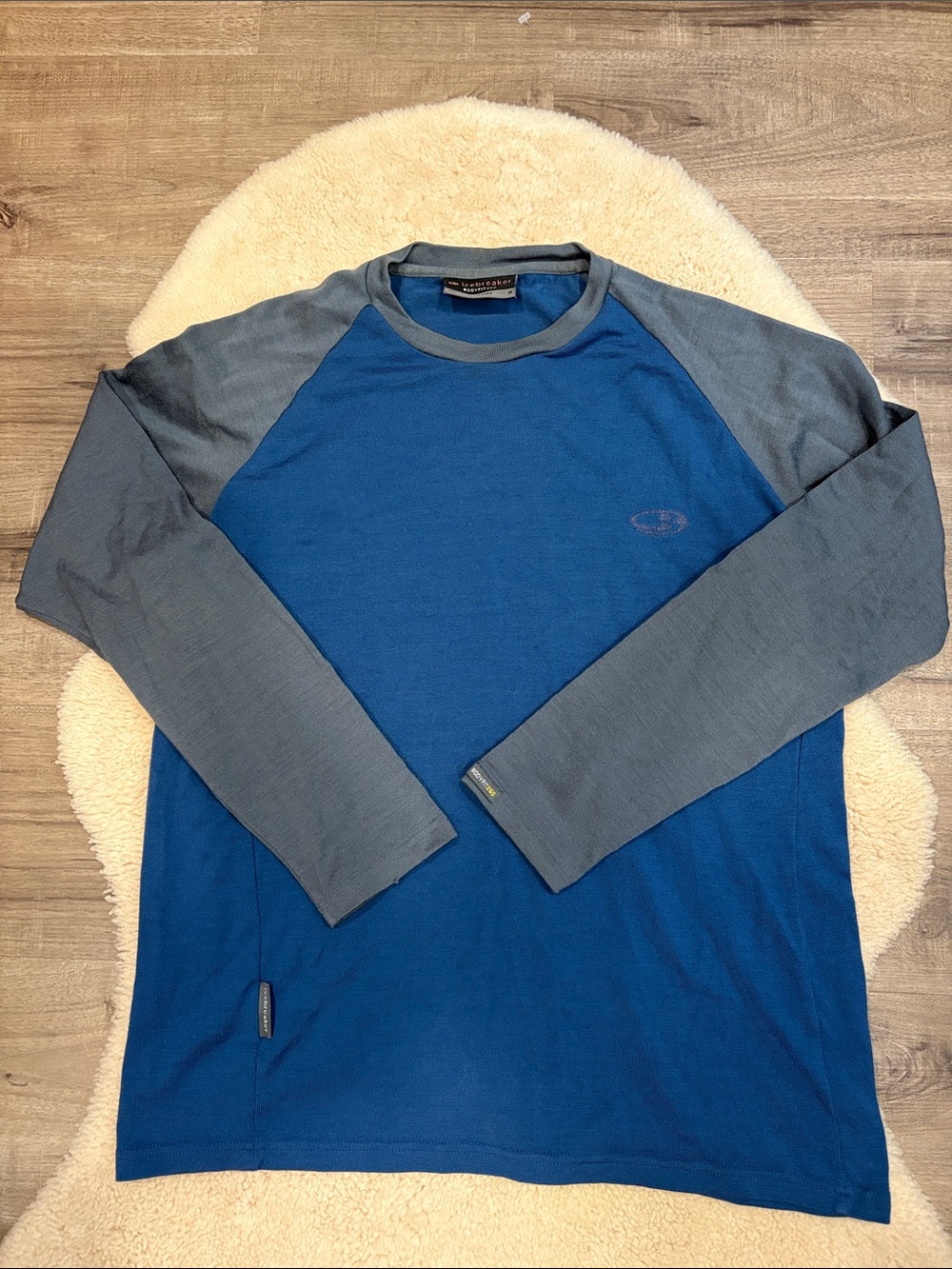 Icebreaker Men's Bodyfit 260 100% merino raglan crew